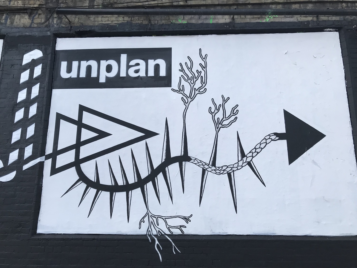 First Direct Bank on the Shoreditch Art Wall